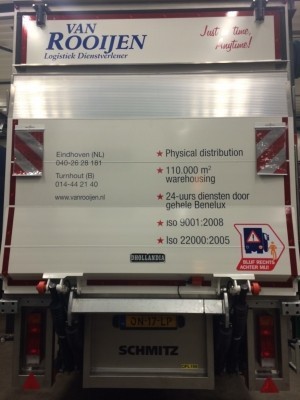 Dodehoek Sticker Achter