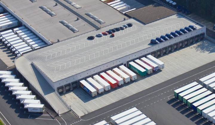Parkeerdek Bovenaan